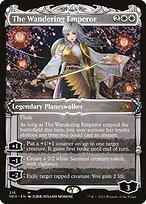 Magic the Gathering Card - The Wandering Emperor - MTG Circle