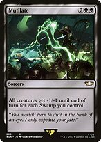 Magic the Gathering Card - Mutilate - MTG Circle