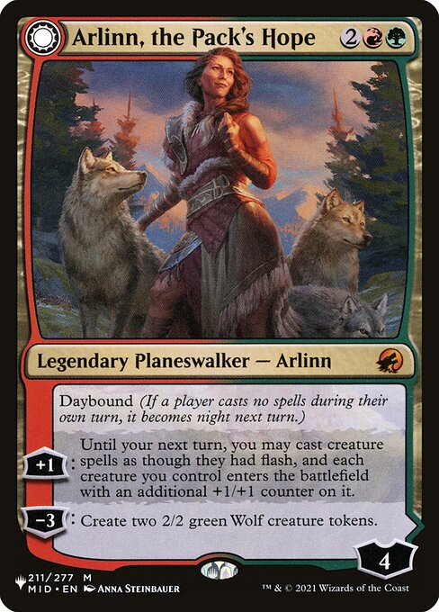 Magic the Gathering Card - Arlinn, the Pack's Hope - MTG Circle