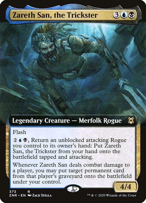 Magic the Gathering Card - Zareth San, the Trickster - MTG Circle