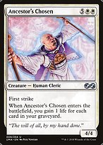 Magic the Gathering Card - Ancestor's Chosen - MTG Circle