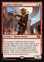 Magic the Gathering Card - Combat Celebrant - MTG Circle