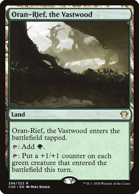 Magic the Gathering Card - Oran-Rief, the Vastwood - MTG Circle