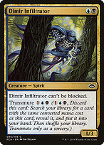 Magic the Gathering Card - Dimir Infiltrator - MTG Circle