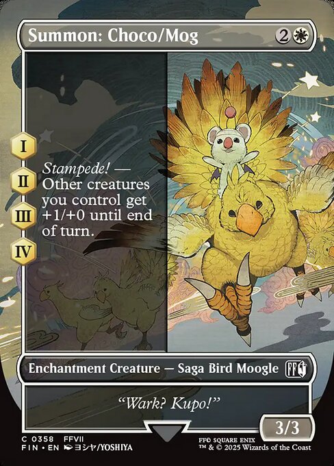 Magic the Gathering Card - Summon: Choco/Mog - MTG Circle
