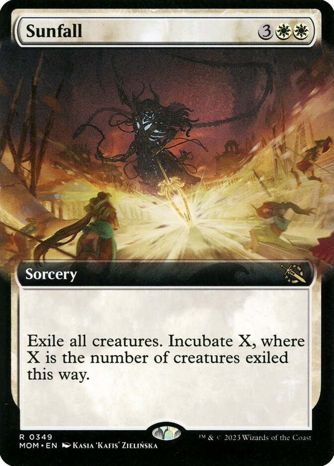 Magic the Gathering Card - Sunfall - MTG Circle