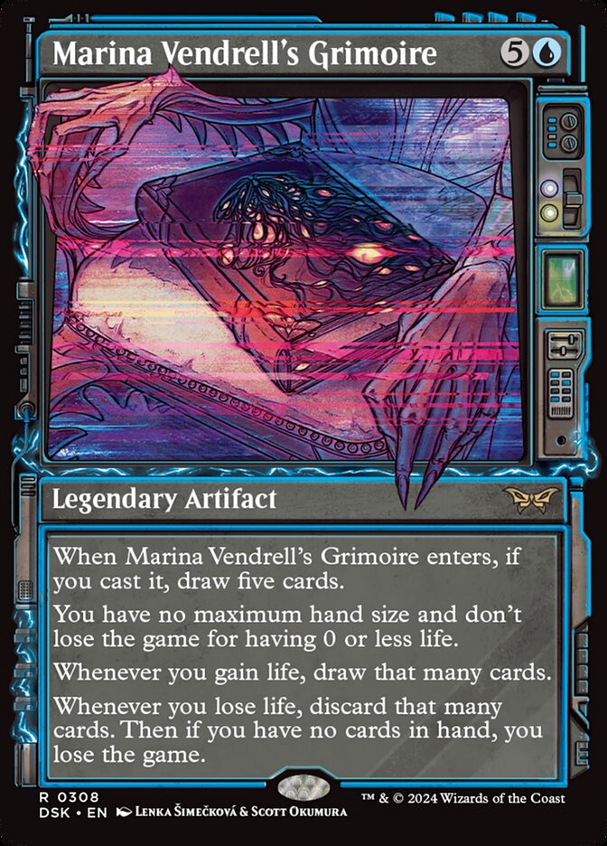 Magic the Gathering Card - Marina Vendrell's Grimoire - MTG Circle