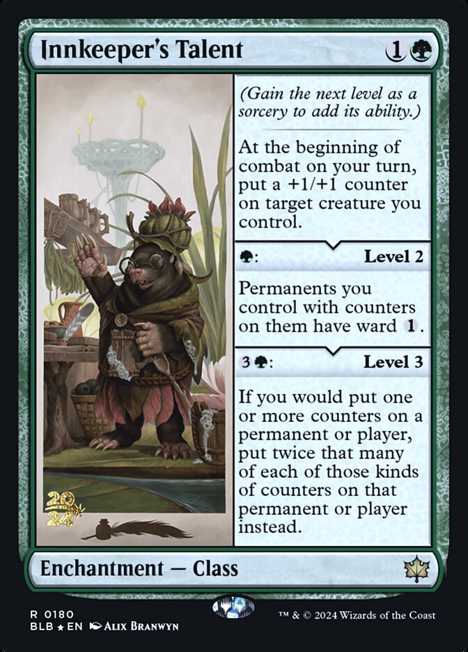 Magic the Gathering Card - Innkeeper's Talent - MTG Circle