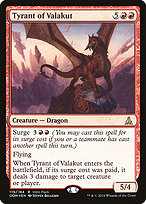 Magic the Gathering Card - Tyrant of Valakut - MTG Circle