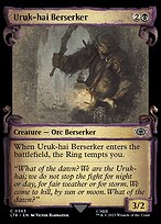 Magic the Gathering Card - Uruk-hai Berserker - MTG Circle