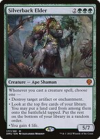 Magic the Gathering Card - Silverback Elder - MTG Circle