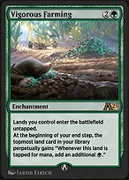 Magic the Gathering Card - Vigorous Farming - MTG Circle