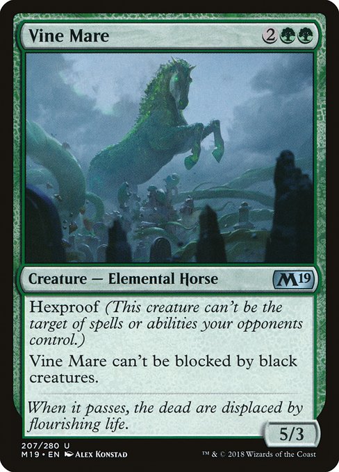 Magic the Gathering Card - Vine Mare - MTG Circle