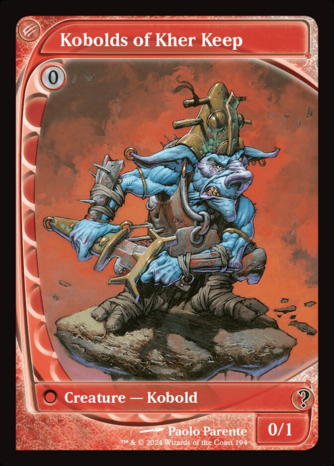 Magic the Gathering Card - Kobolds of Kher Keep - MTG Circle
