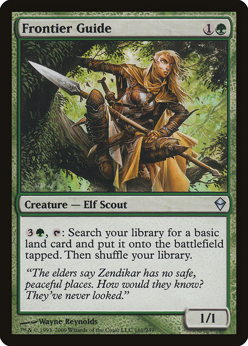 Magic the Gathering Card - Frontier Guide - MTG Circle