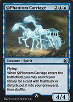 Magic the Gathering Card - A-Phantom Carriage - MTG Circle