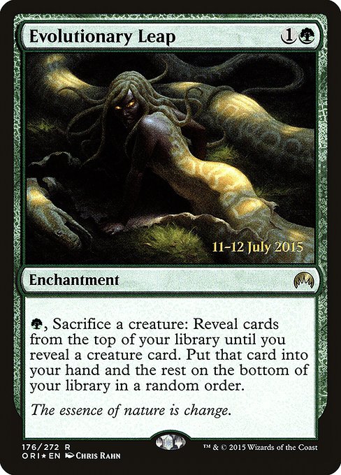 Magic the Gathering Card - Evolutionary Leap - MTG Circle