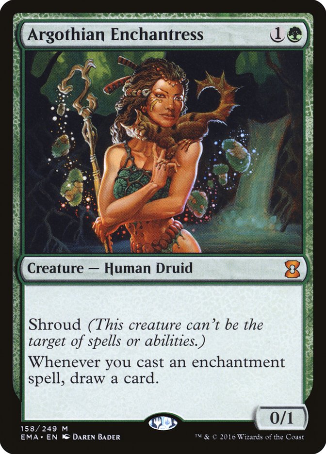 Magic the Gathering Card - Argothian Enchantress - MTG Circle