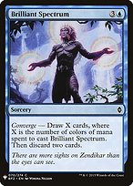 Magic the Gathering Card - Brilliant Spectrum - MTG Circle