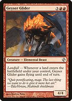 Magic the Gathering Card - Geyser Glider - MTG Circle
