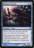 Magic the Gathering Card - Deceiver Exarch - MTG Circle