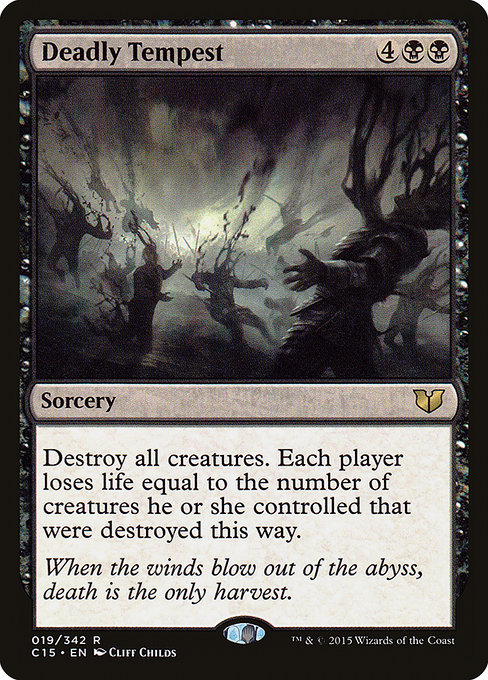 Magic the Gathering Card - Deadly Tempest - MTG Circle