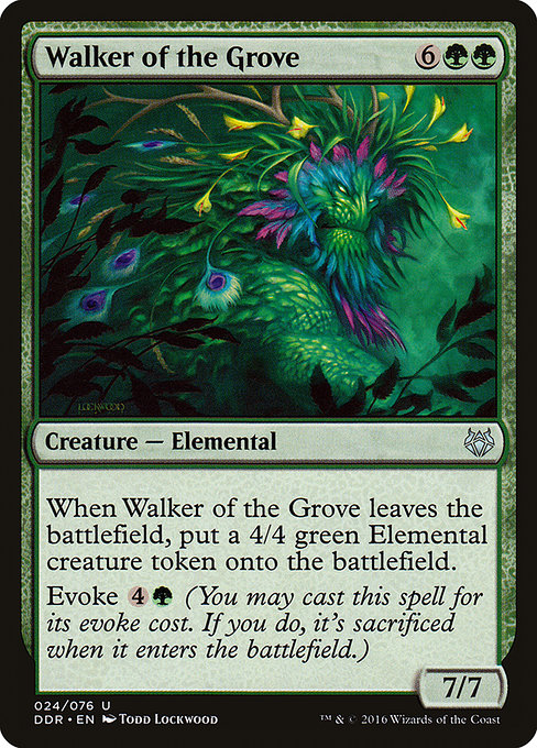 Magic the Gathering Card - Walker of the Grove - MTG Circle