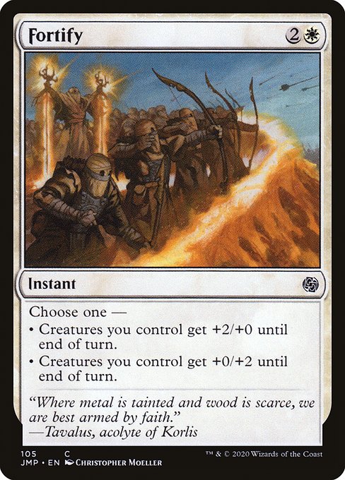 Magic the Gathering Card - Fortify - MTG Circle