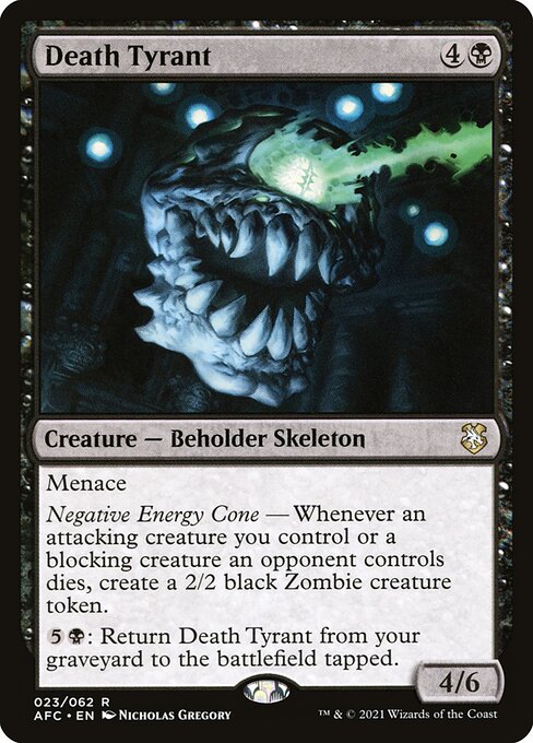 Magic the Gathering Card - Death Tyrant - MTG Circle