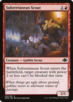 Magic the Gathering Card - Subterranean Scout - MTG Circle