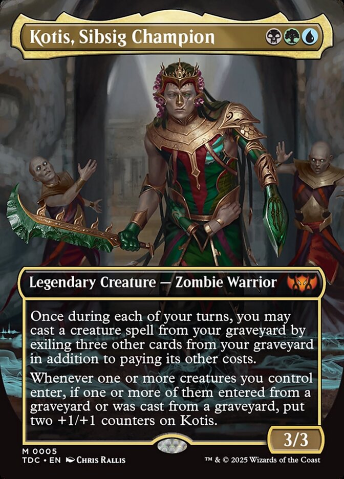 Magic the Gathering Card - Kotis, Sibsig Champion - MTG Circle