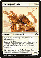 Magic the Gathering Card - Topan Freeblade - MTG Circle