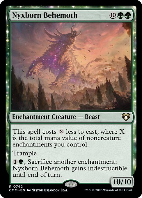 Magic the Gathering Card - Nyxborn Behemoth - MTG Circle