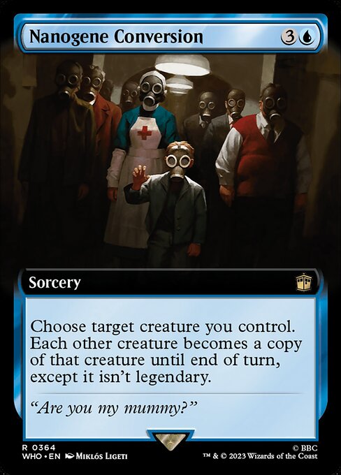 Magic the Gathering Card - Nanogene Conversion - MTG Circle