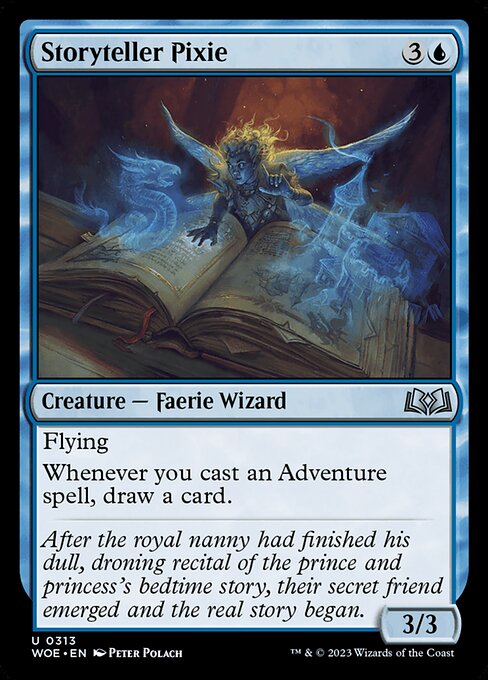Magic the Gathering Card - Storyteller Pixie - MTG Circle