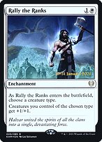 Magic the Gathering Card - Rally the Ranks - MTG Circle