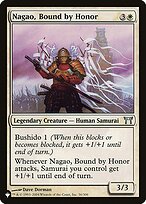 Magic the Gathering Card - Nagao, Bound by Honor - MTG Circle