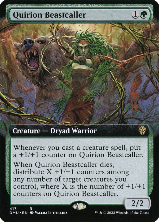 Magic the Gathering Card - Quirion Beastcaller - MTG Circle