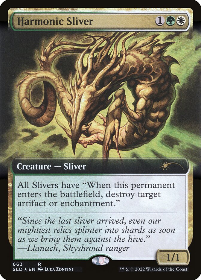 Magic the Gathering Card - Harmonic Sliver - MTG Circle
