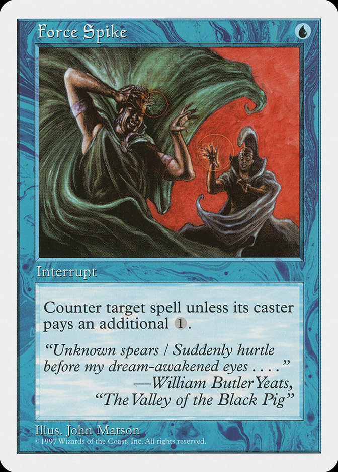 Magic the Gathering Card - Force Spike - MTG Circle
