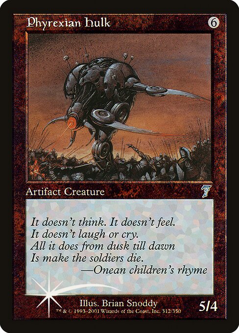 Magic the Gathering Card - Phyrexian Hulk - MTG Circle