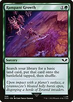Magic the Gathering Card - Rampant Growth - MTG Circle
