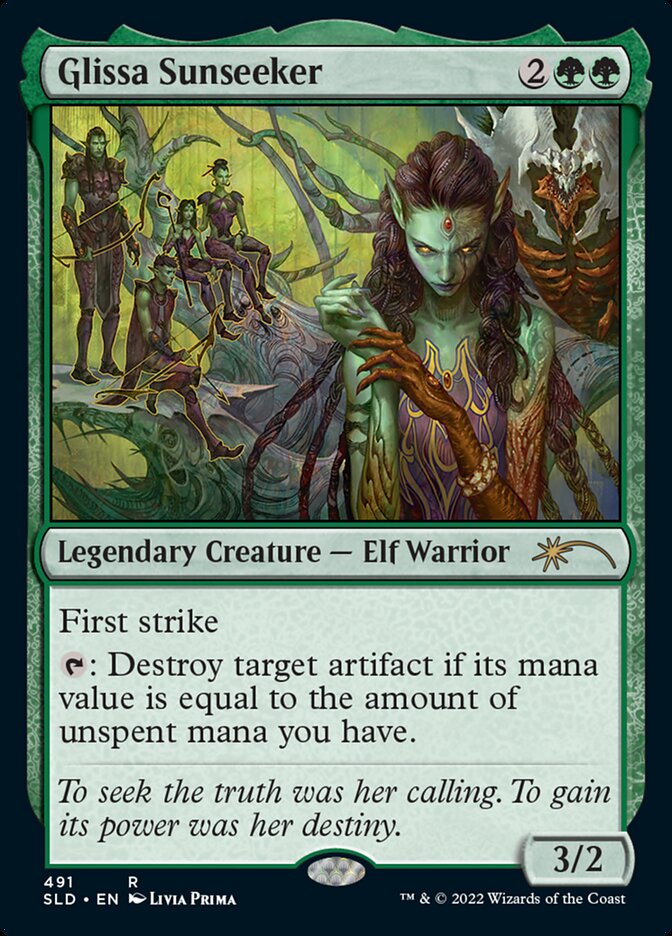 Magic the Gathering Card - Glissa Sunseeker - MTG Circle