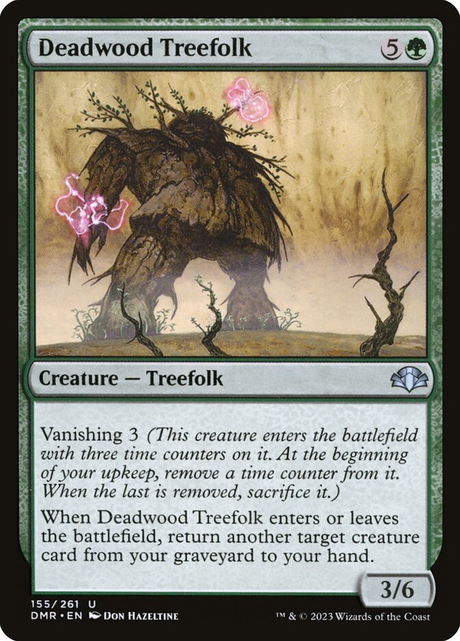 Magic the Gathering Card - Deadwood Treefolk - MTG Circle
