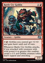 Magic the Gathering Card - Battle Cry Goblin - MTG Circle