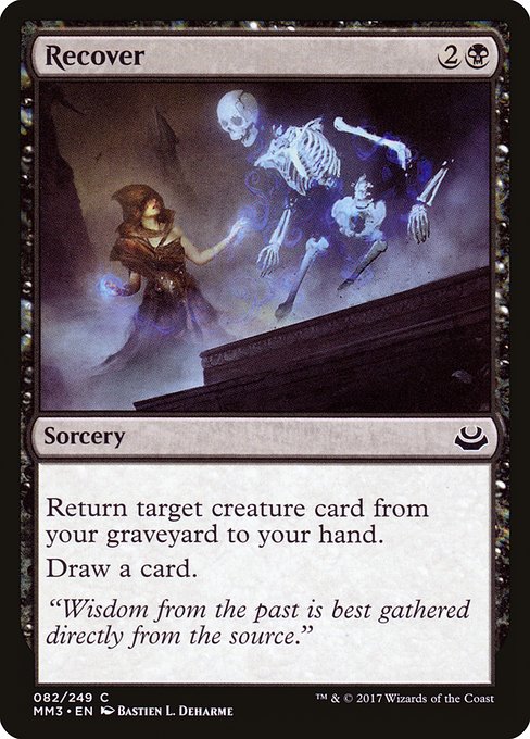 Magic the Gathering Card - Recover - MTG Circle