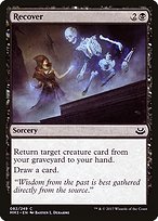 Magic the Gathering Card - Recover - MTG Circle