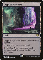 Magic the Gathering Card - Crypt of Agadeem - MTG Circle
