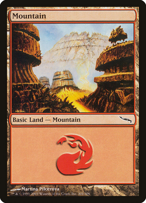 Magic the Gathering Card - Mountain - MTG Circle