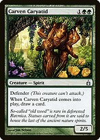 Magic the Gathering Card - Carven Caryatid - MTG Circle